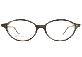 52-15-142 Lafont Hanna-540 Jean Eyeglasses Frames Hanna 540 Brown Horn Oval Full Rim