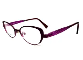 47-17-135 Lafont Ilona-733 Jean Eyeglasses Frames Ilona 733 Purple Cat Eye Full Rim 47-17-135 Lafont Ilona-733 Jean Eyeglasses Frames Ilona 733 Purple Cat Eye Full Rim
