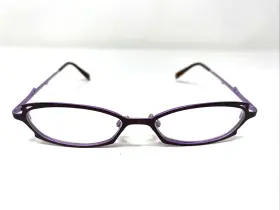 47-14-135 Lafont Issy & La And France Vanille 503 Brown/purple Eyeglasses Frame E751