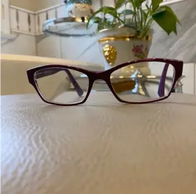 53-16-138 Lafont Lin-744 Jean Eyeglasses Frames Only Lin 744 Made In France Purple