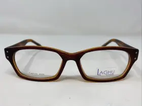 52-17-140 Laghu Eyewear Ce3271 Matte Brown Full Rim Eyeglasses Frame Ky30