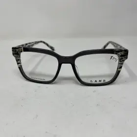 53-18-140 Lamb La137 Eyewear Gray Flex Hinge Eyeglasses Kv73