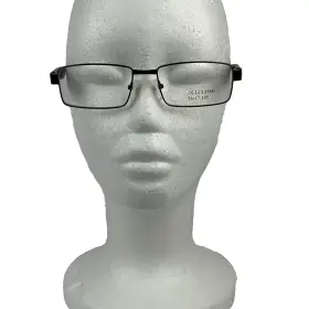 53-17-135 Lancetti Lc1358h Eyeglass Frame Full Rim Rectangle Copper Tan Red Splash Sides