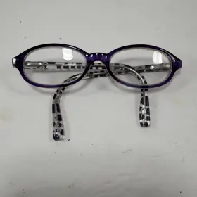 Dg0519 Lantis Optical Girls Eyeglasses Frames Purple And Polka Dot