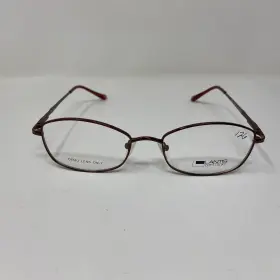 53-18-138 Lantis Optical L6007 Eyewear Wine Burgundy Flex Hinge Eyeglass Bz91