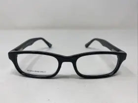46-16-135 Lantis Optical L8020 Blk Black Plastic Full Rim Eyeglasses Frame T78