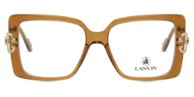 Lanvin Lnv2629 New Caramel Eyeglasses 53-16-140 Retail 300 Italy