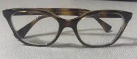 Ra7110 Lauren Ralph 5003 52-17 140 Shiny Dark Havana Womens Frames