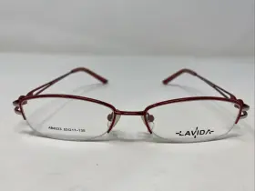 53-17-135 Lavida Design Ab8323 C46 Red/silver Half Rim Eyeglasses Frame Lo70