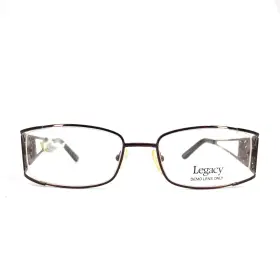51-18-135 Legacy Wm1024 Br Eyeglasses Frames Brown Rectangle Women Full Rim A2