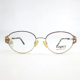 52-17-130 Legacy Wm5010 Da Eyeglasses Frames Tortoise Gold Round Full Rim