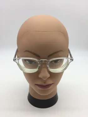 49-21-145 Lenscrafters Ec2004 1003 Eyeglasses Optical Frame Transparent