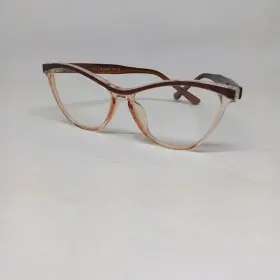 Z1011 Lensmart Vieira Cat Eye Eyeglass Frames-full Rim-brown-classic-academia-retro