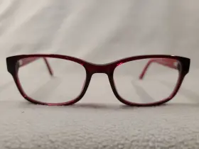 Lr5002 Lenton And Rusby Eyeglasses Unisex Red Black 512 Frame Only