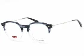 038i Levis 716736381787 Lv 5022 38i Eyeglasses Blue Horn Frame 51mm