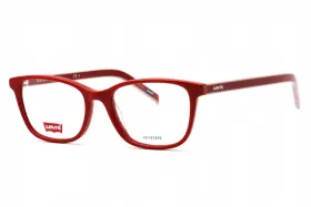0lhf Levis 716736421599 Lv 1032 Lhf Eyeglasses Burgundy Frame 51mm