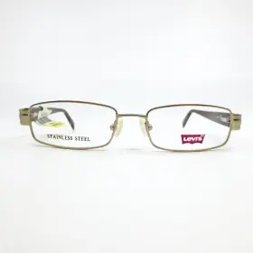 Ls541a-2 Levis Ls541 Eyeglasses Taupe Rectangular Full Rim Frames 52 17 135 Mm