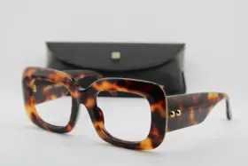 6753 Linda Farrow Lfl/995/8 Lavinia Havana Gold Authentic Eyeglasses 53-21