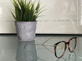 Lf04c7 Linda Farrow 5672 Burgundy Womens Square Optical Glasses Frame