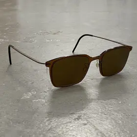 Lindberg 6522 N.o.w 50 20 T802-150 Eyeglass Frames Copper/transparent Brown