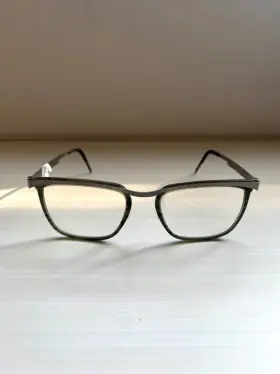 Lindberg 9908 Square Full Rim Gray Green Col. 10 54mm Eyeglass Frames 54-19-135