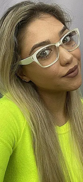 Lj2603r Liu Jo 883121974135 New 103 Ivory White Clear 53mm Womens Eyeglasses Frame