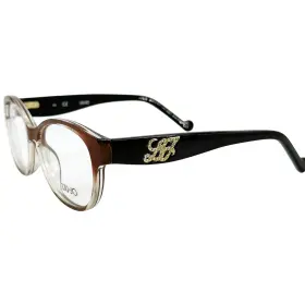 Lj2602 Liu Jo Womens Plastic Eyeglass Frame 203 Brown 51-16 W Case