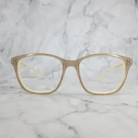 52-16-135 Liu Jo Lj2607 223 Eyeglasses Square Beige White Full Rim Frames