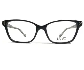 52-15-140 Liu Jo Lj2680 001 Eyeglasses Frames Black Brown Cat Eye Full Rim