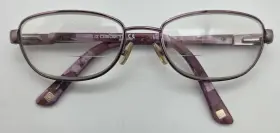 51-16-130 Liz Claiborne 0neh L613 Womens Eyeglasses Frames Only Pink Full Rim