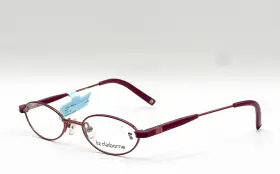 L411 Liz Claiborne New 0cu6 Red Authentic Eyeglasses 45-17