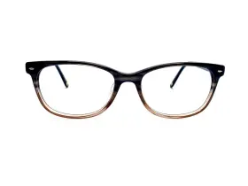 Liz Claiborne L607/n Black Brown Ombre Cat Eye Glasses Hk8 53 17 135