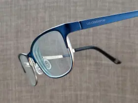 Liz Claiborne L636 Women Glasses Frame E8w 130 52 15 Eyeglasses Blue