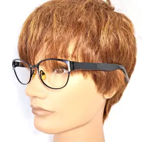 Lf420-01 London Fog Lf420 Womens Black Eyeglasses Frames 52-16-135mm With Hard Case