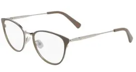 Lo2124 Longchamp Silver Cat Eye Excellent Condition