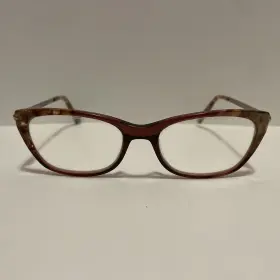 Lo2639-611 Longchamp Eyeglasses Frame Womens Ruby And Marble Full Rim 52-17-140