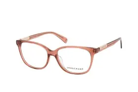 54-15-140 Longchamp Lo2644 272 Brown Plastic Eyeglasses Frame Cat Eye