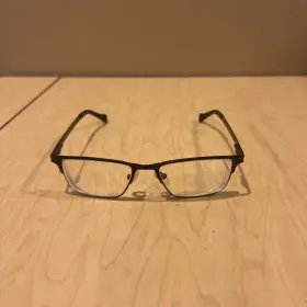 D813 Lucky Brand Mens Ophthalmic Soft Rectangle Metal Frame. Black 48mm