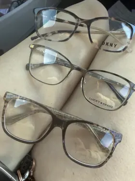 53-17-140 Lucky Brand Vlbd124 Eyeglasses Frames Havana Brown Cat Eye Full Rim