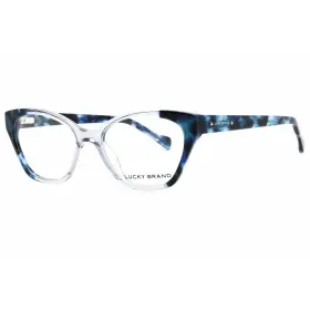 Vlbd237 Lucky Brand Womens Eyeglasses Blue Havana Acetate Cat Eye Frame 0blh