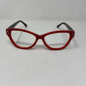 53-14-135 Lulu Guinness L120 Eyewear Red Black Flex Hinge Hc16