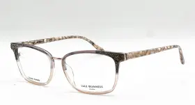 Lulu Guinness L229 New Gry Gray Marble Authentic Eyeglasses 58-17
