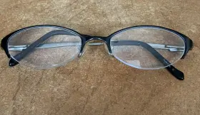 50-18-140 Lulu Guinness L655-blk Guiness L 665 Blk Black Mm Womens Cateye Eyeglasses Frames