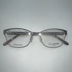 Ff75 Lulu Guinness L789 53/16 140 Black Women Eyeglass Frames