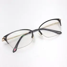 52-17-135 Lulu Guinness Lg87 Eyeglasses Eye Glasses Frames Blk