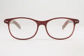 Mod.253 Lunor Rare Authentic A6 Col. 06 51mm Red Gold Frames Glasses Germany