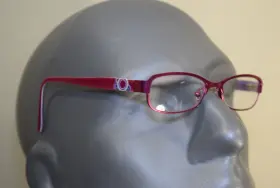 2852 Luxottica Steroflex 510 Eyeglasses Girls Kids Youth 47 15 130 Pink