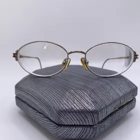 49-17-135 Luxottica Lu2201 T238 Eyeglasses Frames Only Italy Tortoise/brown