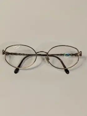 18-135 Luxottica T342 Lu 2242 Oval Rx Eyeglasses Bronze Frame 55