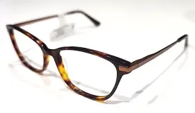 Mu214 M America Tortoise Copper Oval Cat Eyes Eyeglasses Frame 54-16 145 No Lens